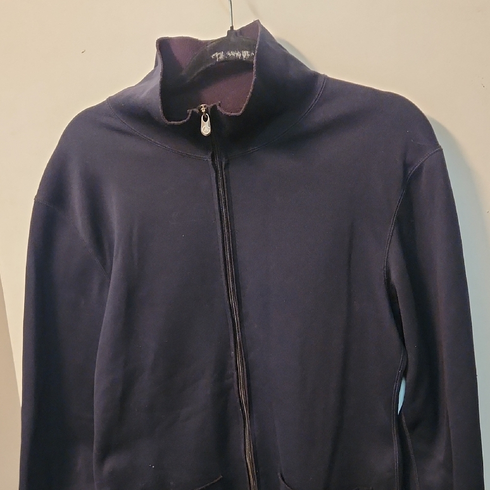 Armani Collezioni Blue Lightweight Shirt Jacket